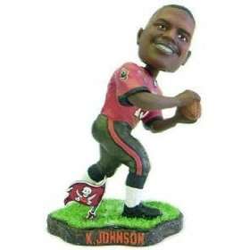  Keyshawn Johnson Game Worn Forever Collectibles Bobblehead 