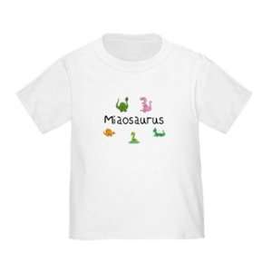  Personalized Mia Miaosaurus Dinosaur Infant Toddler Shirt 