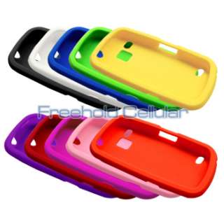   Silicone Skin Covers Cases + Screen Film for Samsung Continuum / i400