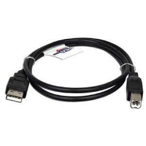  3ft USB 2.0 Printer Cable A to B Black HP, DELL, CANON 