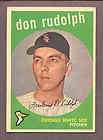 1959 TOPPS 3 Don McMahon EX SET BREAK  