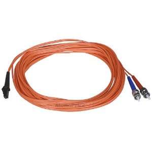  Fiber Optic Cable, MTRJ (Male)/ST, Multi Mode, Duplex   10 