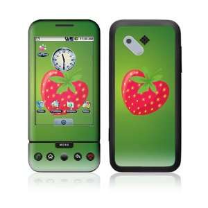 HTC Dream, T Mobile G1 Decal Skin   StrawBerry Love