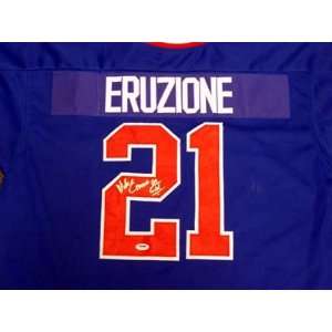  Mike Eruzione Autographed Jersey   80 Gold USA PSA DNA 