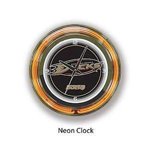 Anaheim Mighty Ducks Neon Clock 18