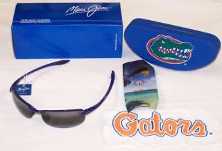 Maui Jim Sunglasses Florida Gators Makaha Blue Grey 405 287C NEW 