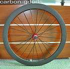 700C 3k Matt Finish Carbon Fiber Road Bike Rear 50mm Clincher Wheel 