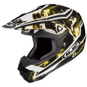  HJC CL X6 Hydron Motocross MX Helmet Yellow Automotive