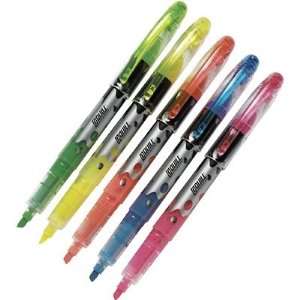  Quill Brand Hype Liquid Highlighters Assorted, 5 Pack 