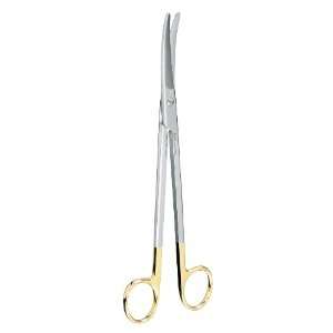Type Hysterectomy (Parametrium) Scissors, 9 (22.9 cm), Slight Curve 