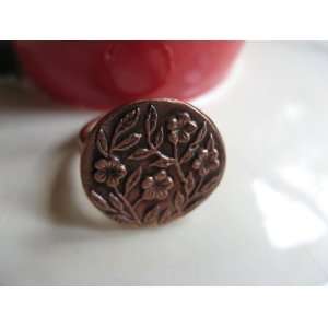  Solid Copper Ring CR2190 Size 9 1/2 
