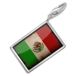  FotoCharms Mexican Flag   Charm with Lobster Clasp For 