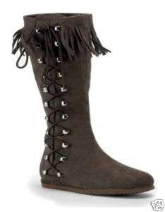 Indian Boots Renaissance Boots Side Lace Indian 100  