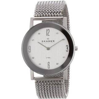 Skagen Womens 39LSSS1 Steel Stainless Steel Stretch Mesh Watch