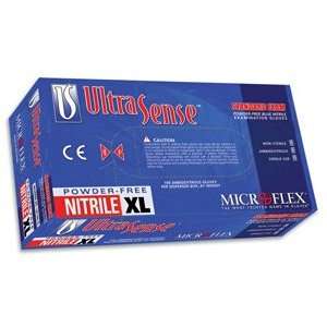  Small UltraSense Nitrile Gloves, Powder free, 100/box 