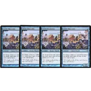  MTG Conflux FOIL GRIXIS ILLUSIONIST Playset of 4 commons 