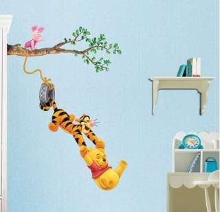 Winnie The Pooh Baby Nursery Room Wall Sticker Tiger  