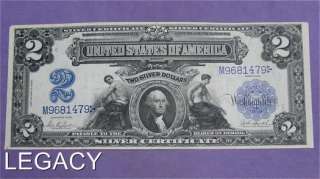 1899 $2.00 SILVER CERTIFICATE LARGE NOTE NICE (RSS+  