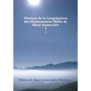  Missions de la CongrÃ©gation des Missionnaires Oblats de 