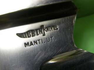Vietnam era Rare Gil Hibben huge fighting knife Manti  