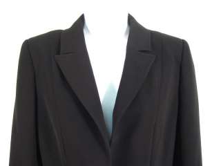 MANIGANCE PARIS Black Classic Blazer Jacket Coat Sz 38  