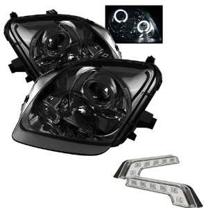   Halo Smoke Projector Headlights and LED Day Time Running Light Package
