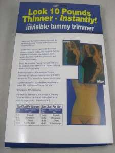 Invisible Tummy Trimmer Instant Body Shaper Girdle Corset Slimming 