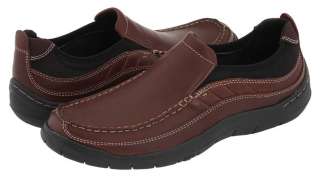 CLARKS Mens Rich Leather Casual Loafer in Black & Brown  
