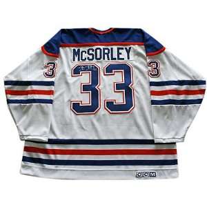  Frozen Pond Edmonton Oilers Marty Mcsorley Autographed 