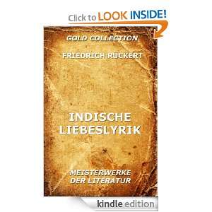 Indische Liebeslyrik (Kommentierte Gold Collection) (German Edition 