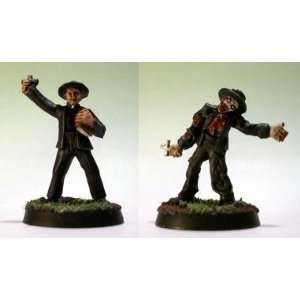    Zombiesmith Miniatures Infected Preacher (2 figures) Toys & Games
