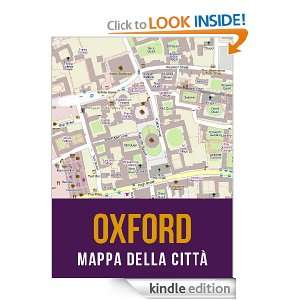 Oxford, Inghilterra mappa della città (Italian Edition) eReaderMaps 