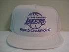   Lakers Kings Kobe Bryant NBA 1987 Magic Johnson Snapback Hat Cap