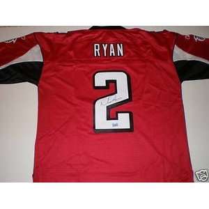  Matt Ryan Autographed Atlanta Falcons Authentic Reebok 