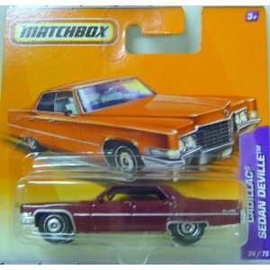  Matchbox Cars   Cadillac Sedan Deville In Red Toys 