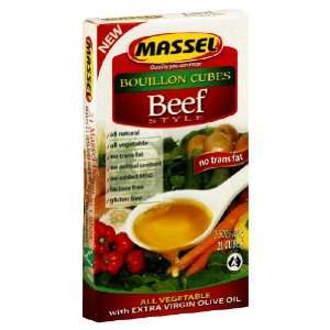 Massell, Bouillon Beef Cube, 3.5 OZ (Pack of 12)
