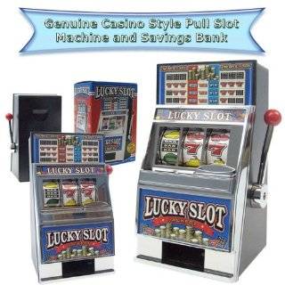 Trademark Poker Play The Game Lucky Slot Machine Bank