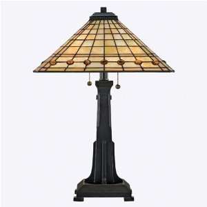  Quoizel Marston Tiffany Table Lamp