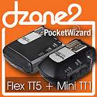 PocketWizard Flex TT5 +Mini TT1 For Nikon Flash #F268