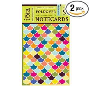 Iota Set of Nine Fold over Note cards with Envelopes   Rainbow Trout 