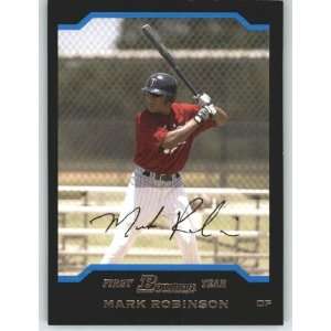  2004 Bowman Draft #99 Mark Robinson RC   Minnesota Twins 
