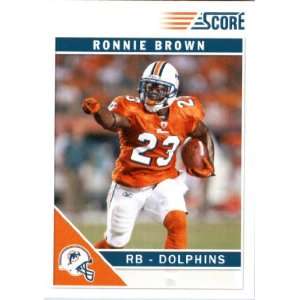  2011 Score Glossy #158 Ronnie Brown   Miami Dolphins 