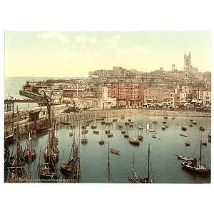  The harbor,II.,Margate,England,1890s