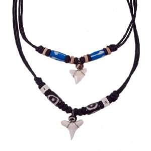 Real Shark Tooth Necklace (Two Pack)