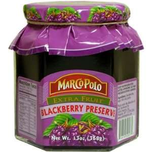 Marco Polo Blackberry Preserve 13 Oz. Grocery & Gourmet Food