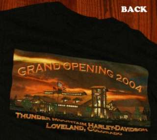 Harley Davidson Loveland Colorado Biker T Shirt S  