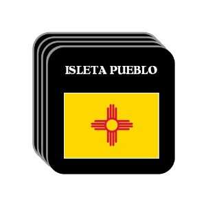 US State Flag   ISLETA PUEBLO, New Mexico (NM) Set of 4 Mini Mousepad 