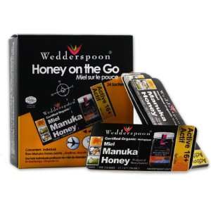 Manuka Honey Certified Organic OMA16+ TRAVEL PACK (24 Packs) Brand 