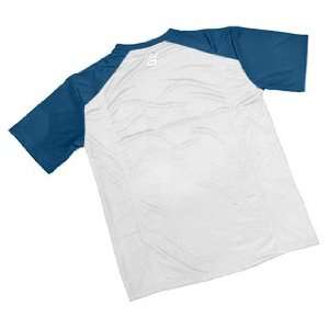  Combat Batting Practice Shirts WHITE/NAVY A4XL Sports 