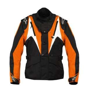  Alpinestars Venture Motorcycle Jacket Black/Orange 3X 
